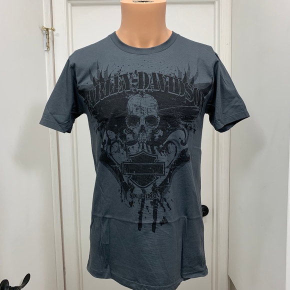 Harley-Davidson Other - Harley Davidson skull wrench t shirt s small NEW